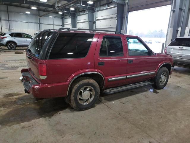 1GNDT13W91K212746 - 2001 CHEVROLET BLAZER RED photo 3