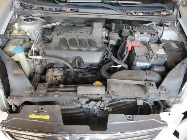 3N1AB6AP4CL681898 - 2012 NISSAN SENTRA 2.0 SILVER photo 11