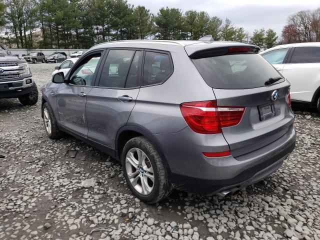 5UXWX7C57F0K33435 - 2015 BMW X3 XDRIVE35I GRAY photo 2