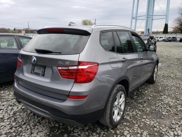 5UXWX7C57F0K33435 - 2015 BMW X3 XDRIVE35I GRAY photo 3