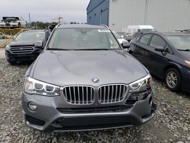 5UXWX7C57F0K33435 - 2015 BMW X3 XDRIVE35I GRAY photo 5