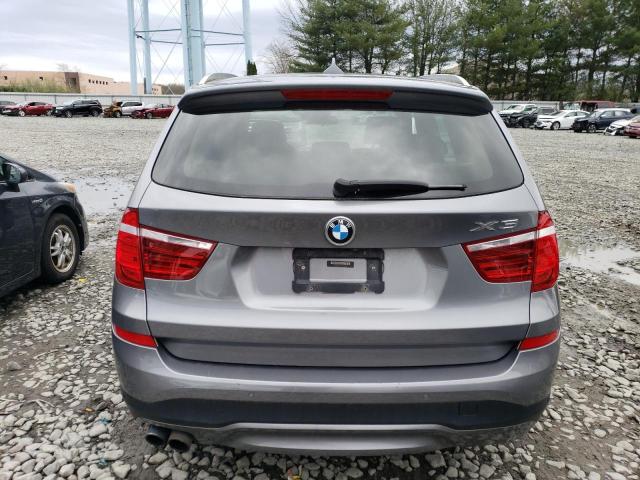 5UXWX7C57F0K33435 - 2015 BMW X3 XDRIVE35I GRAY photo 6