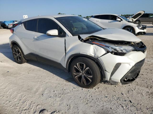 NMTKHMBX5MR125032 - 2021 TOYOTA C-HR XLE WHITE photo 4