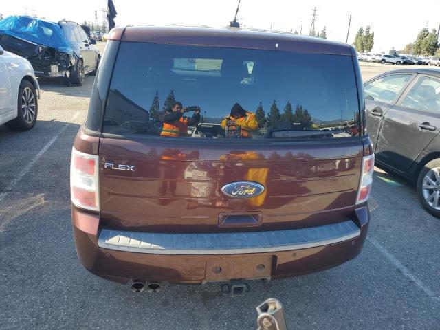 2FMGK5BC4ABA91041 - 2010 FORD FLEX SE BROWN photo 6