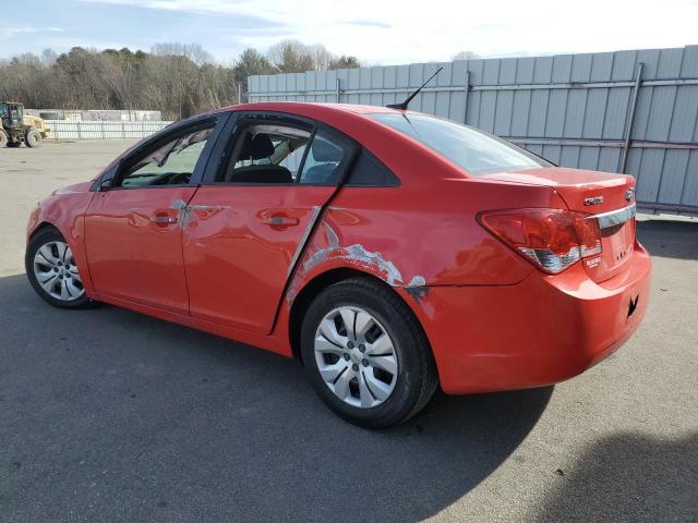 1G1PA5SG3E7205869 - 2014 CHEVROLET CRUZE LS RED photo 2