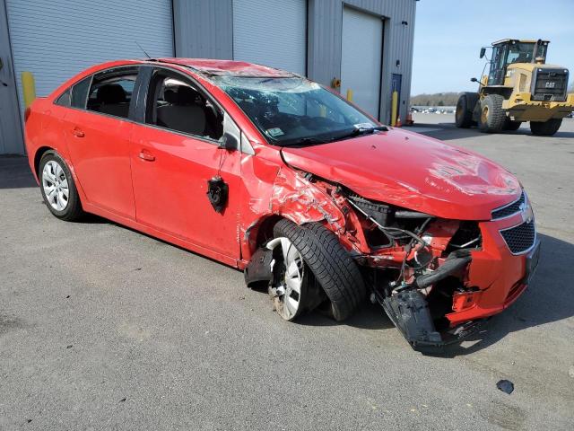 1G1PA5SG3E7205869 - 2014 CHEVROLET CRUZE LS RED photo 4