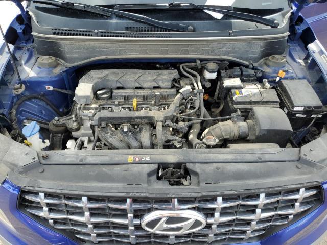 KMHRC8A37LU018462 - 2020 HYUNDAI VENUE SEL BLUE photo 11