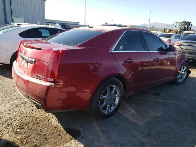 1G6DT57V180159583 - 2008 CADILLAC CTS HI FEATURE V6 RED photo 3