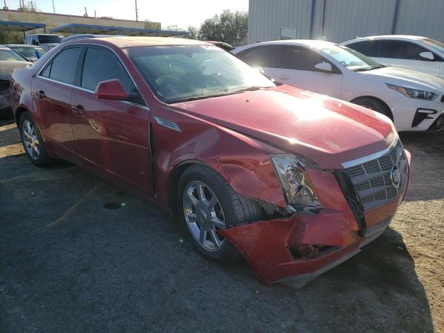 1G6DT57V180159583 - 2008 CADILLAC CTS HI FEATURE V6 RED photo 4