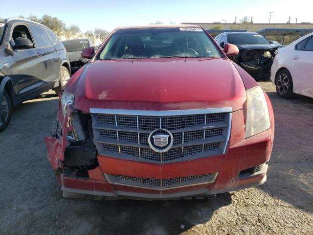 1G6DT57V180159583 - 2008 CADILLAC CTS HI FEATURE V6 RED photo 5