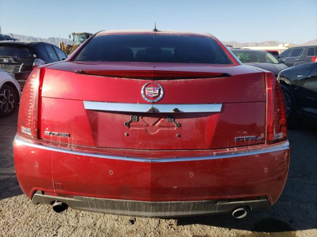 1G6DT57V180159583 - 2008 CADILLAC CTS HI FEATURE V6 RED photo 6