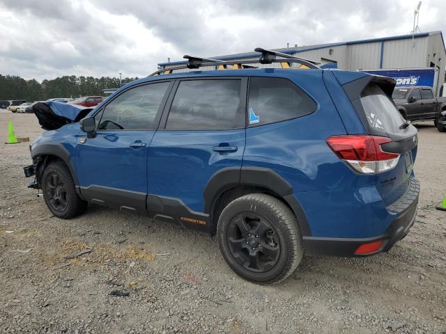 JF2SKAMC4NH492832 - 2022 SUBARU FORESTER WILDERNESS BLUE photo 2