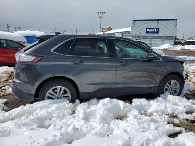 2FMPK4J82JBB69873 - 2018 FORD EDGE SEL GRAY photo 3