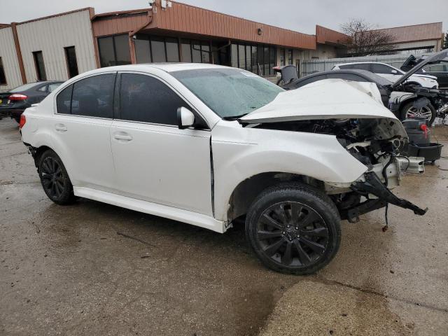 4S3BMBL68B3236440 - 2011 SUBARU LEGACY 2.5I LIMITED WHITE photo 4