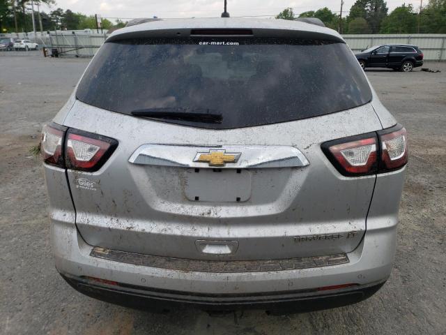 1GNKRGKD6DJ203392 - 2013 CHEVROLET TRAVERSE LT SILVER photo 6