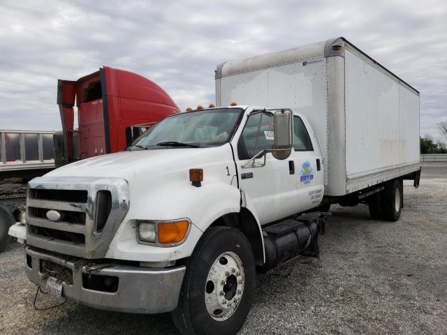 3FRNW65C08V644128 - 2008 FORD F650 SUPER DUTY WHITE photo 1