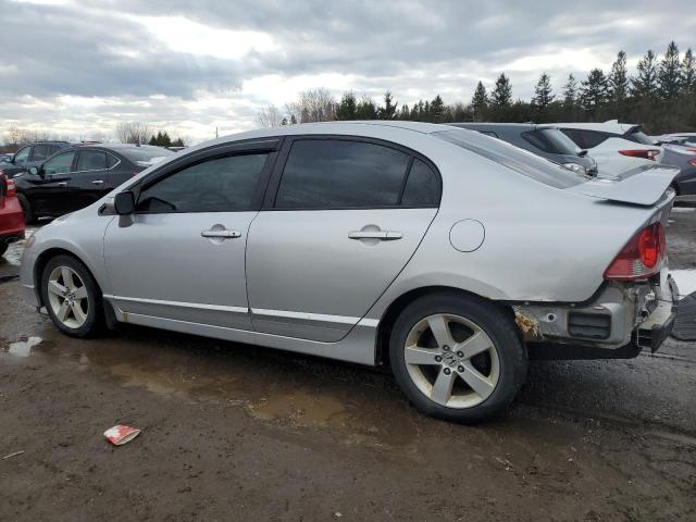 2HGFA1E62AH020713 - 2010 HONDA CIVIC LX-S 银色 照片 2