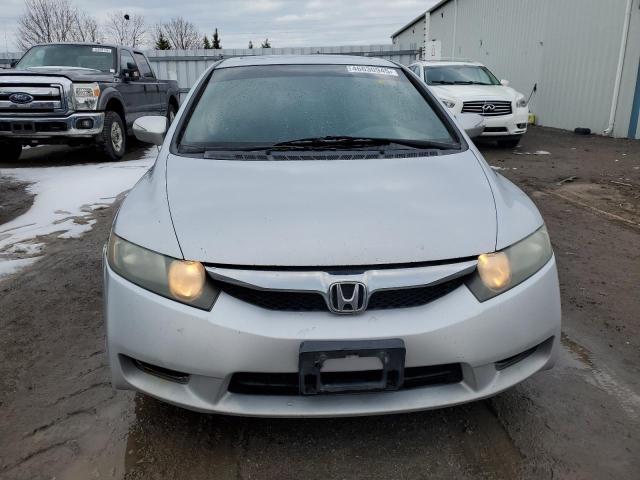2HGFA1E62AH020713 - 2010 HONDA CIVIC LX-S 银色 照片 5
