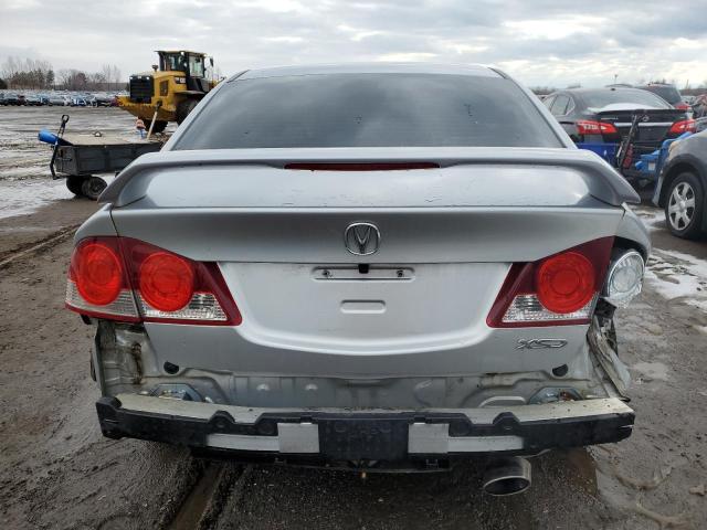 2HGFA1E62AH020713 - 2010 HONDA CIVIC LX-S 银色 照片 6