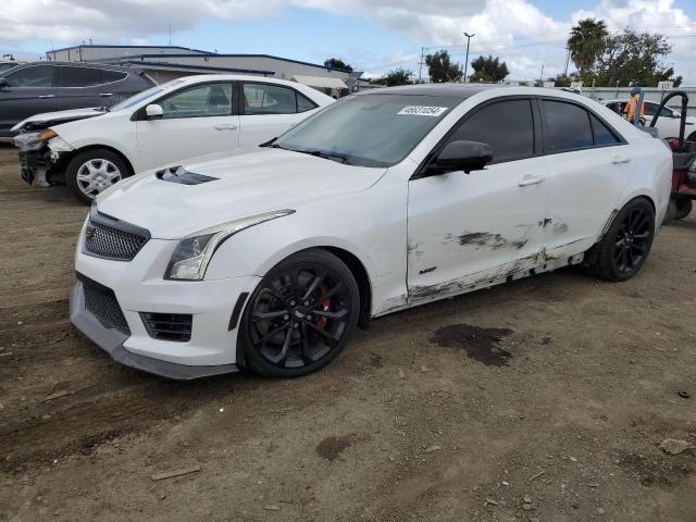 1G6AN5SY5G0137714 - 2016 CADILLAC ATS-V WHITE photo 1