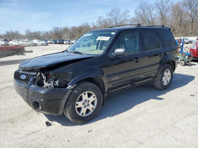 1FMYU94186KA76685 - 2006 FORD ESCAPE LIMITED BLACK photo 1