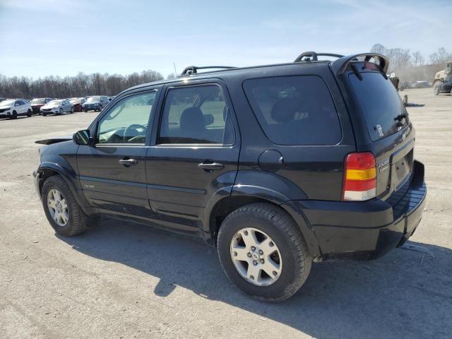 1FMYU94186KA76685 - 2006 FORD ESCAPE LIMITED BLACK photo 2