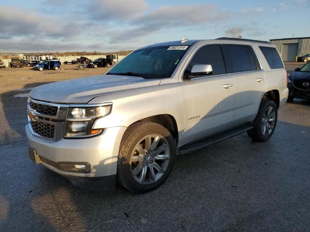 1GNSKBKC9JR164132 - 2018 CHEVROLET TAHOE K1500 LT SILVER photo 1