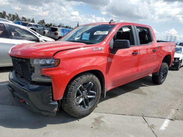 1GCPYFED2MZ443287 - 2021 CHEVROLET SILVERADO K1500 LT TRAIL BOSS RED photo 1