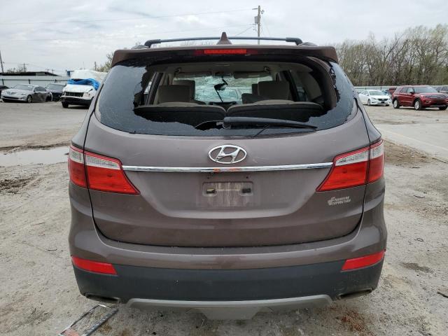 KM8SM4HF9EU060982 - 2014 HYUNDAI SANTA FE GLS GRAY photo 6