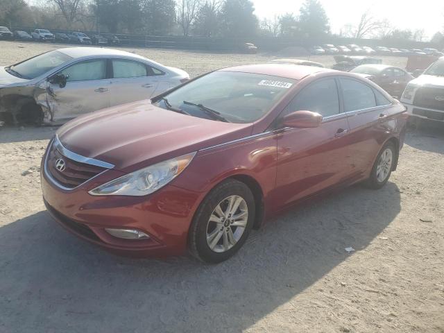 5NPEB4AC1DH600471 - 2013 HYUNDAI SONATA GLS RED photo 1