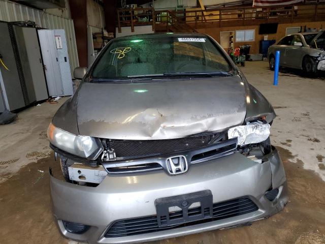 2HGFG12847H541297 - 2007 HONDA CIVIC EX GRAY photo 5