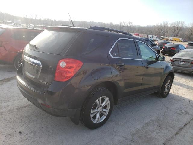 2GNFLNEK5C6325741 - 2012 CHEVROLET EQUINOX LT BLACK photo 3