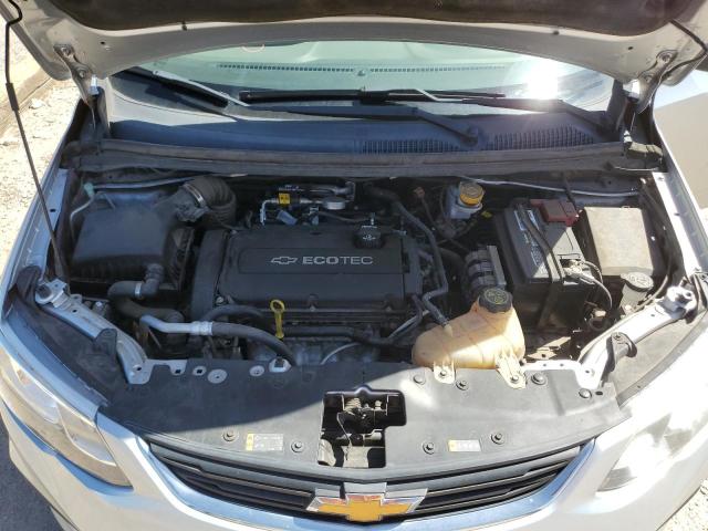 1G1JD5SG5H4138923 - 2017 CHEVROLET SONIC LT SILVER photo 11