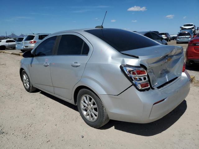 1G1JD5SG5H4138923 - 2017 CHEVROLET SONIC LT SILVER photo 2