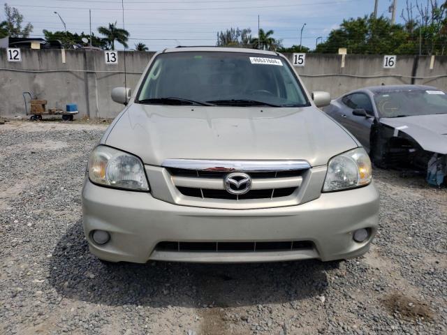 4F2YZ04115KM64793 - 2005 MAZDA TRIBUTE S GOLD photo 5