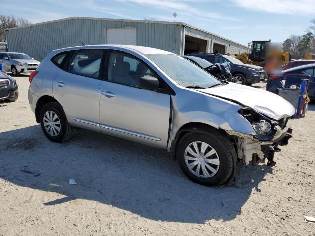 JN8AS5MTXEW100583 - 2014 NISSAN ROGUE SELE S SILVER photo 4