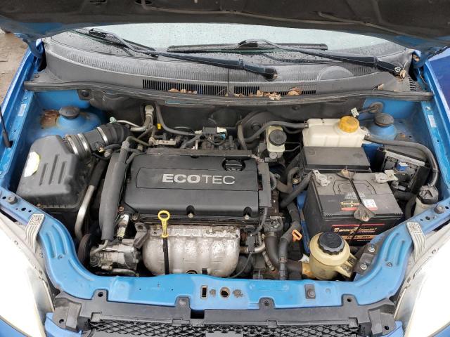 KL1TD5DE0AB123525 - 2010 CHEVROLET AVEO LS 蓝色 照片 11