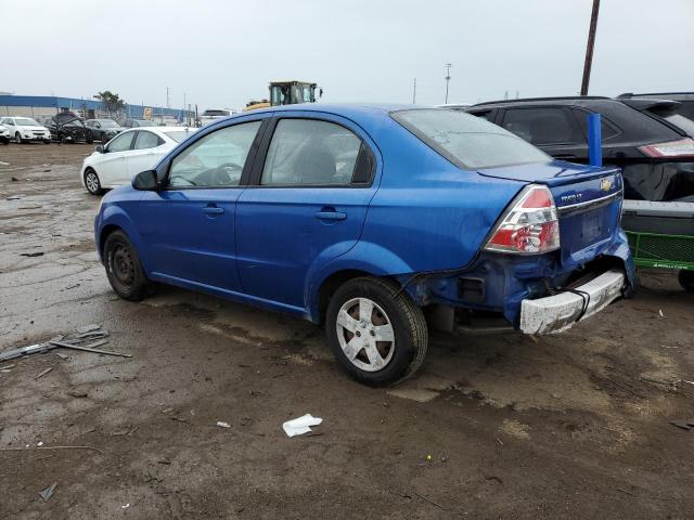 KL1TD5DE0AB123525 - 2010 CHEVROLET AVEO LS 蓝色 照片 2
