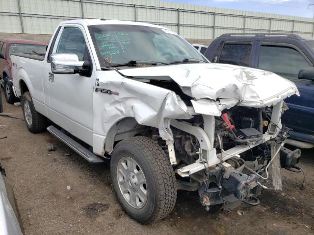 1FTMF1EF3DKF39189 - 2013 FORD F150 WHITE photo 1