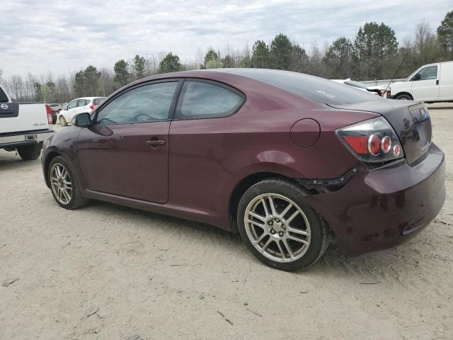 JTKDE167170182498 - 2007 TOYOTA SCION TC BURGUNDY photo 2