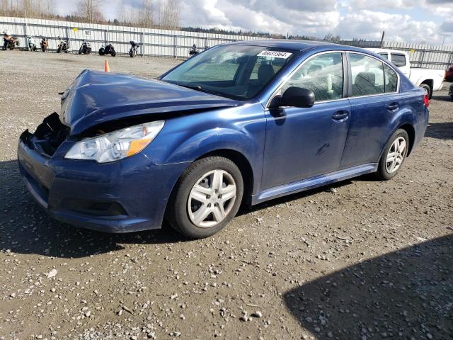 4S3BMBA64B3241542 - 2011 SUBARU LEGACY 2.5I BLUE photo 1