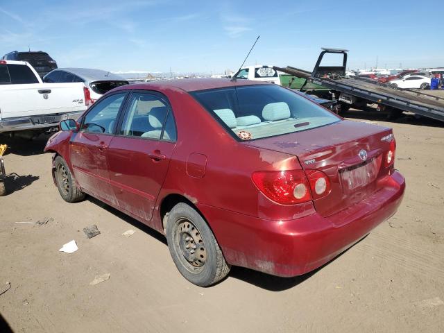 1NXBR32E77Z809471 - 2007 TOYOTA COROLLA CE RED photo 2