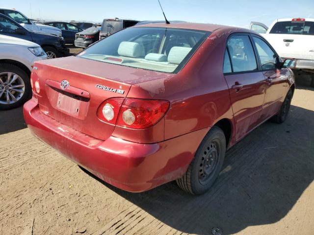 1NXBR32E77Z809471 - 2007 TOYOTA COROLLA CE RED photo 3