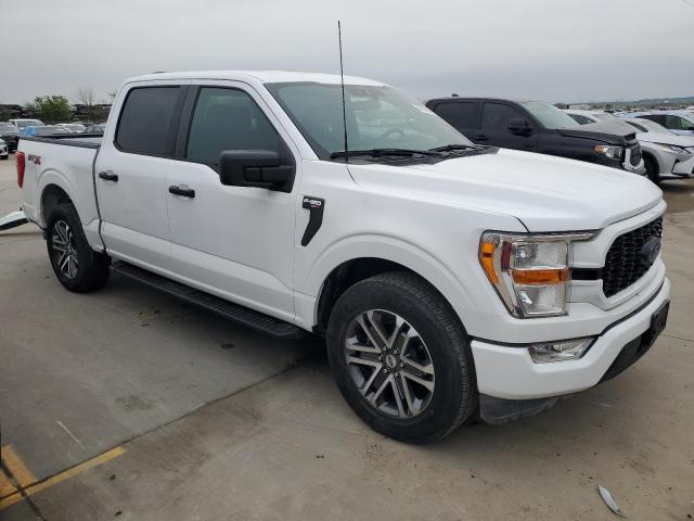 1FTEW1C89MKE55077 - 2021 FORD F150 SUPERCREW WHITE photo 4