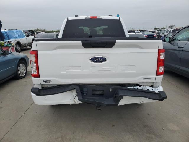 1FTEW1C89MKE55077 - 2021 FORD F150 SUPERCREW WHITE photo 6