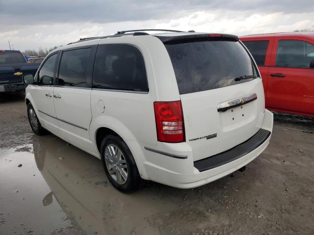 2A8HR64X88R723351 - 2008 CHRYSLER TOWN & COU LIMITED WHITE photo 2