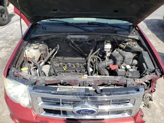 1FMCU0D72CKC65662 - 2012 FORD ESCAPE XLT RED photo 11