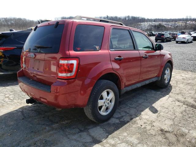 1FMCU0D72CKC65662 - 2012 FORD ESCAPE XLT RED photo 3