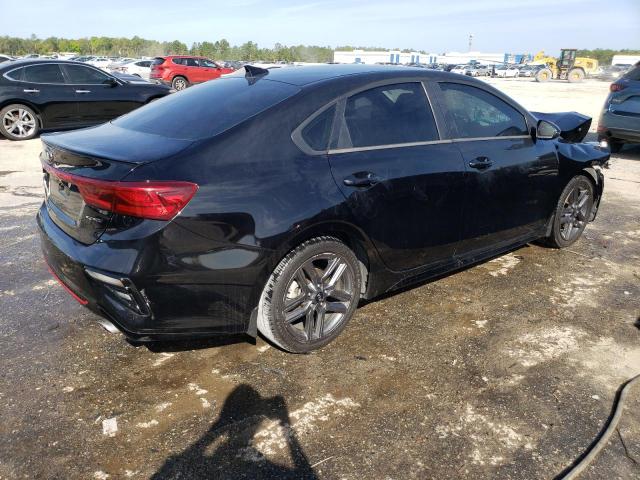 3KPF34AD3ME357129 - 2021 KIA FORTE GT LINE BLACK photo 3