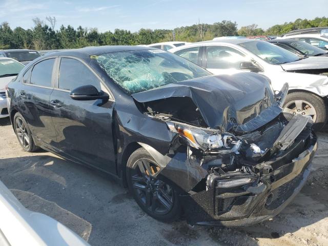 3KPF34AD3ME357129 - 2021 KIA FORTE GT LINE BLACK photo 4